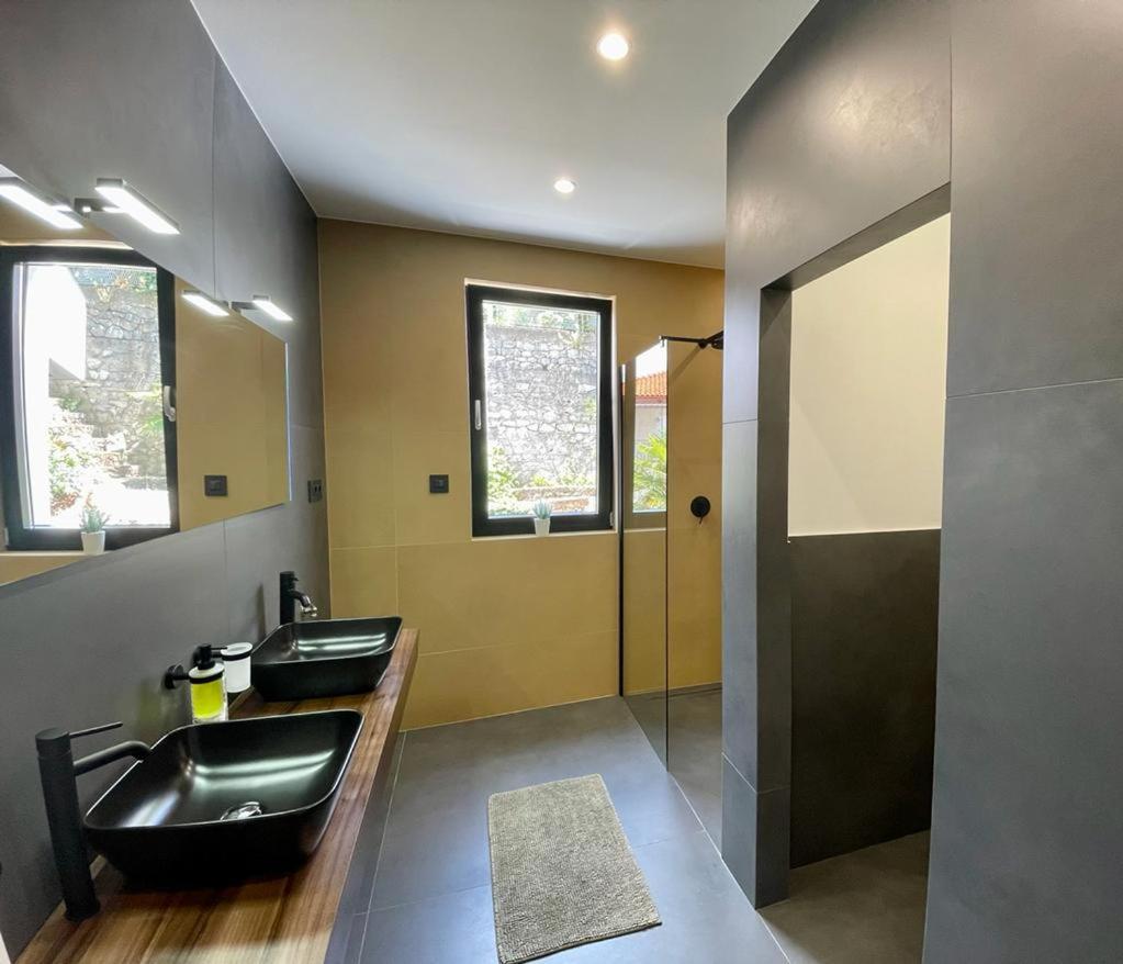 Aparthotel Villa V With Heated Pool 里耶卡 外观 照片